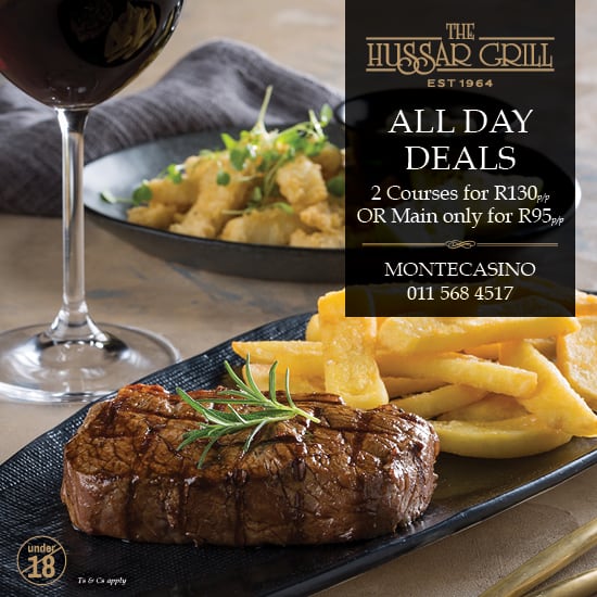 The Hussar Grill Offer image