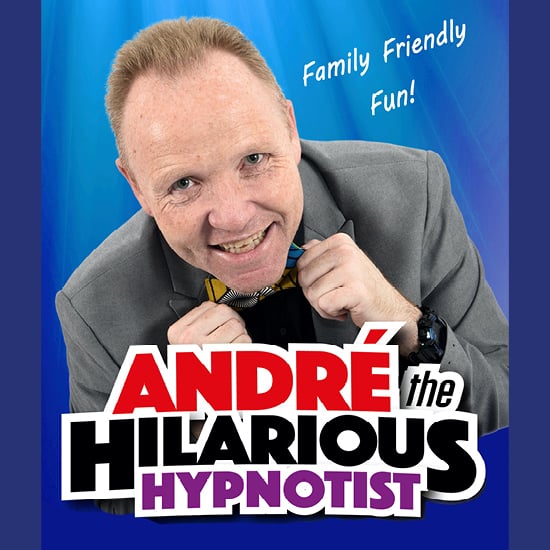Andre the Hilarious Hypnotist is back