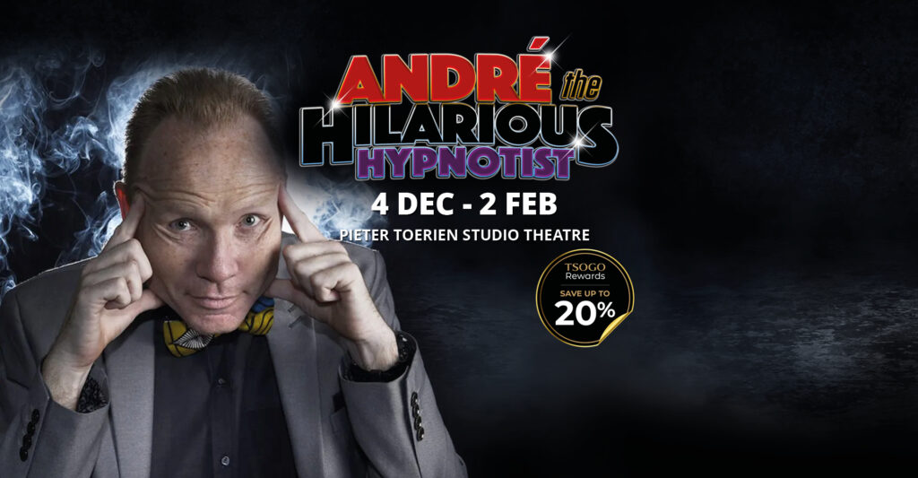 Andre the Hilarious Hypnotist is back!