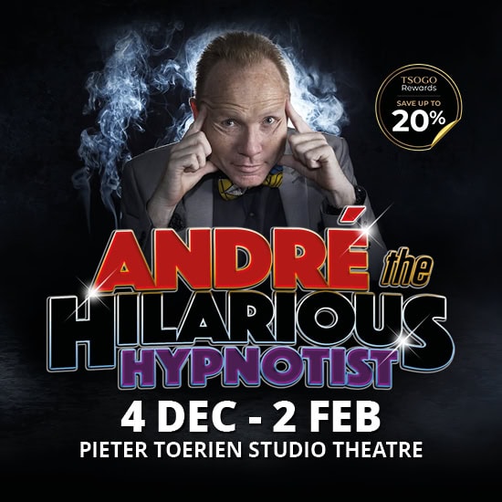 Andre the Hilarious Hypnotist is back!