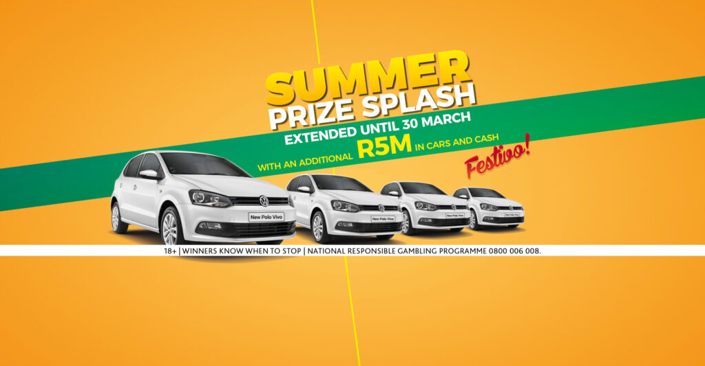 Summer Festivo Prize Splash is back!