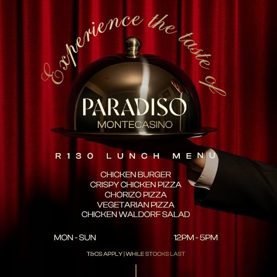 A Taste of Paradiso's Lunch!