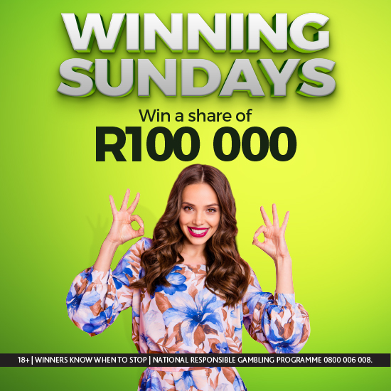 Make it a favolosa Sunday at Montecasino with our Winning Saturday promotion and stand a chance to win your share of R100 000 in CASH!